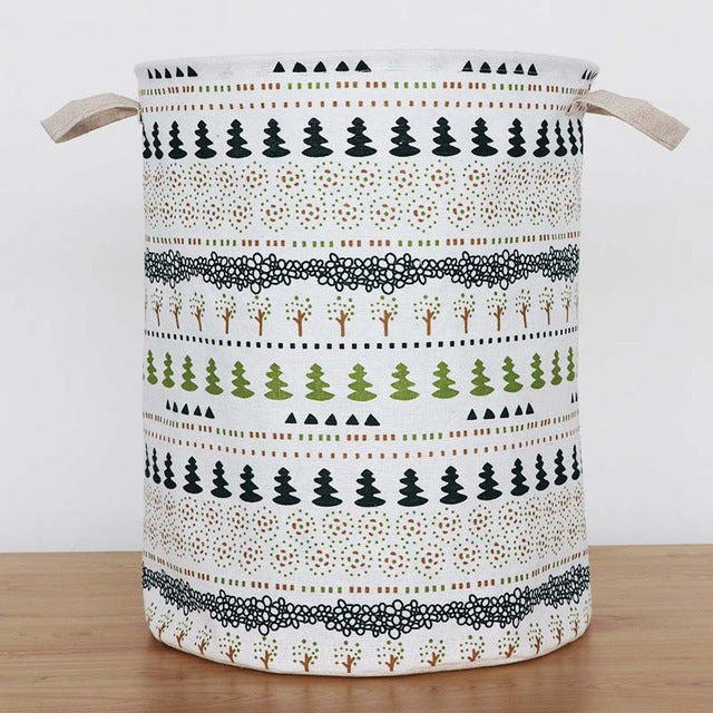 Clothing Laundry Basket Bag Foldable Laundry Basket With Large Capacity
