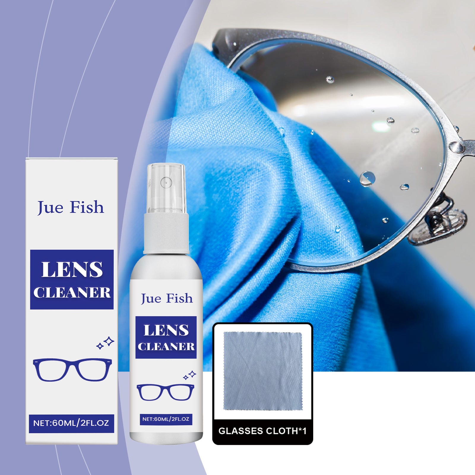 Glasses Cleaning Spray Cleaning And Maintenance