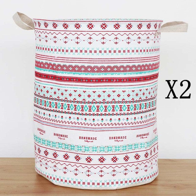 Clothing Laundry Basket Bag Foldable Laundry Basket With Large Capacity