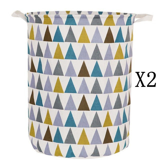 Clothing Laundry Basket Bag Foldable Laundry Basket With Large Capacity