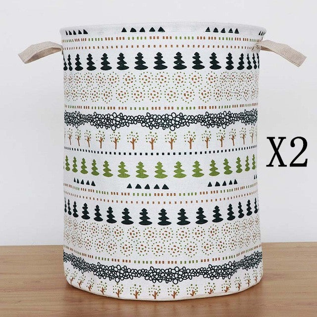 Clothing Laundry Basket Bag Foldable Laundry Basket With Large Capacity