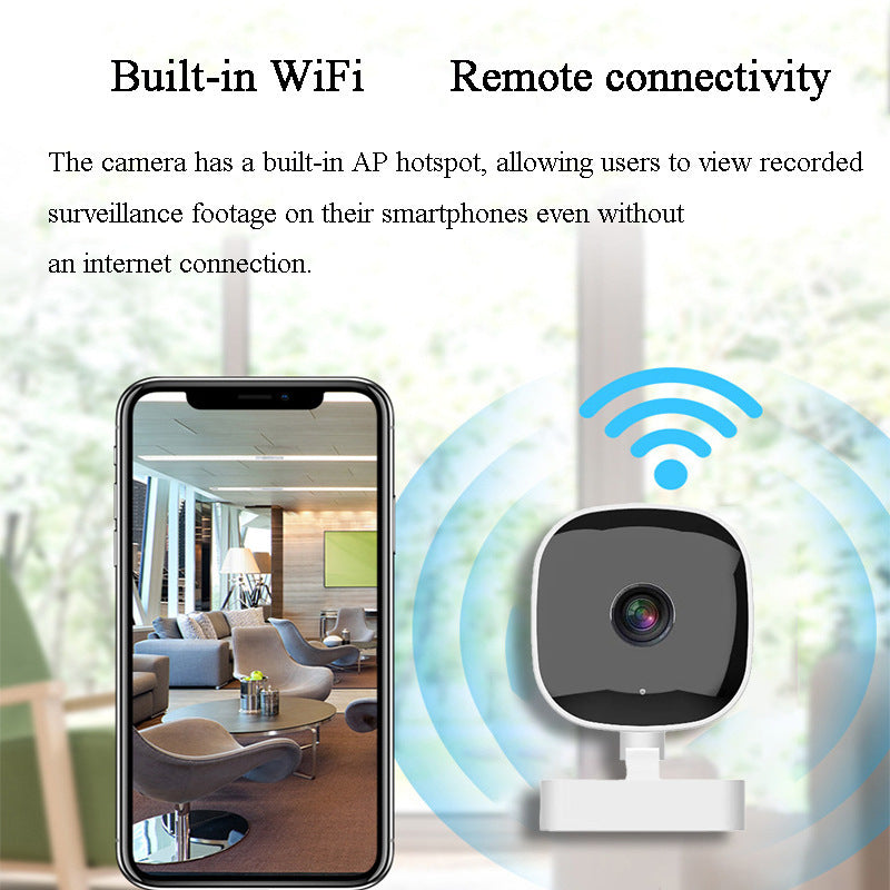 Wireless WiFi Digital Camera Smart HD Wide Angle Remote Home Indoor Surveillance Camera